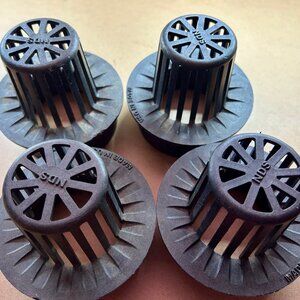 NDS 141716 Grate 4-Inch Atrium Connects to Drain Pipes and Fittings Set 4 **USED